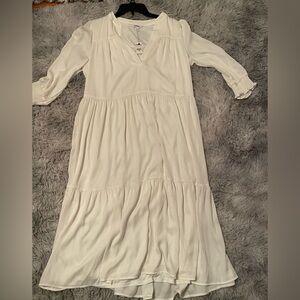 Express Boho White dress